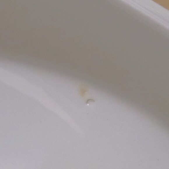 Wedgwood Solar Covered Vegetable Serving Bowl White Oval 8.5" Bone China - Picture 5 of 12